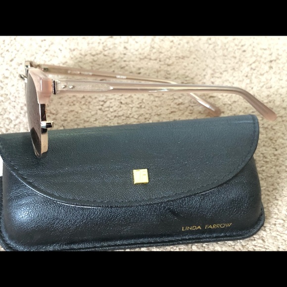 Linda Farrow LFL/370/9 Designer Sunglasses Women's - Picture 5 of 8